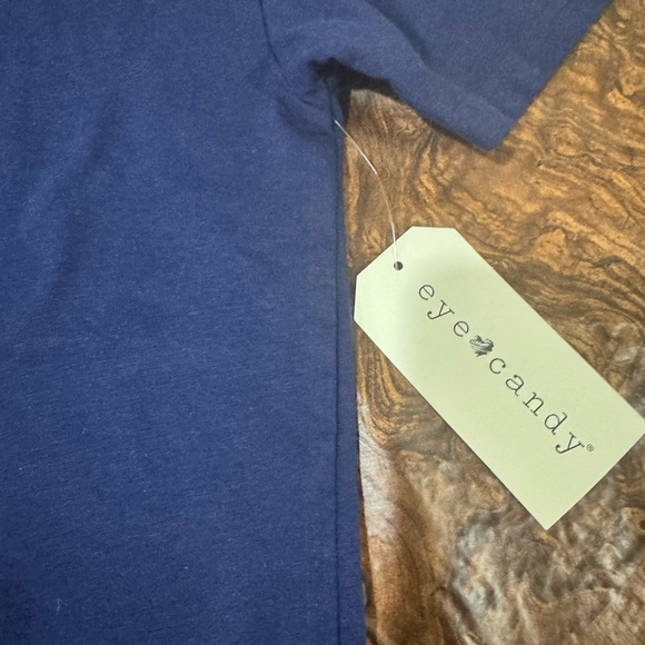 Eye Candy Deep Blue Top - Picture 3 of 6